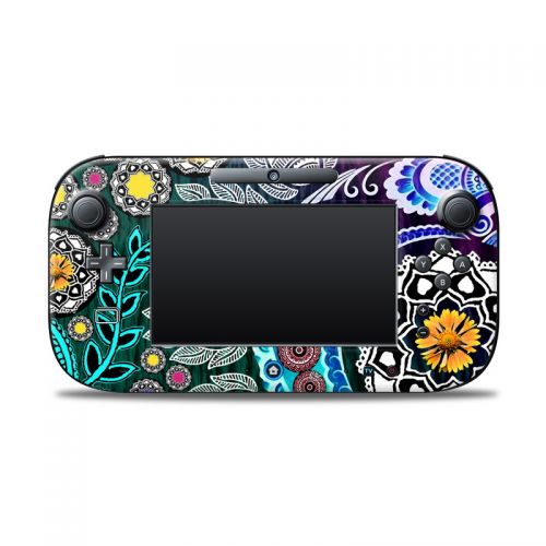 Mehndi Garden Nintendo Wii U Controller Skin