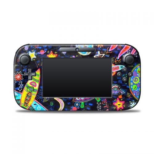 Out to Space Nintendo Wii U Controller Skin