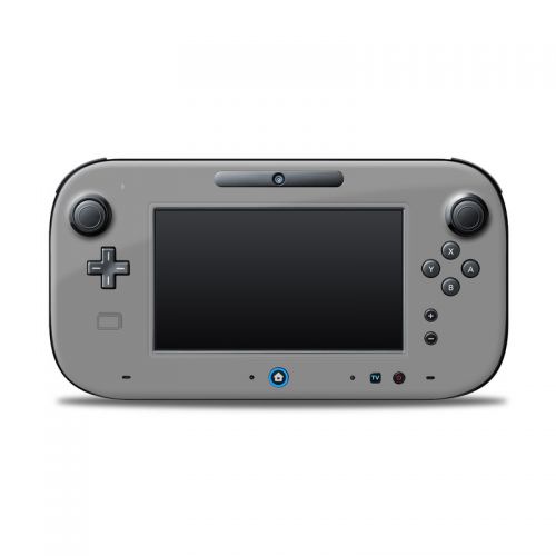 Solid State Grey Nintendo Wii U Controller Skin
