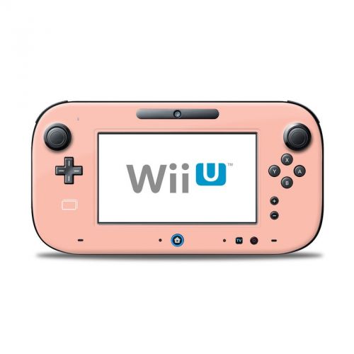 Solid State Peach Nintendo Wii U Controller Skin