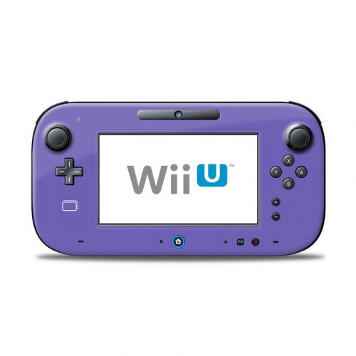 Solid State Purple Nintendo Wii U Controller Skin