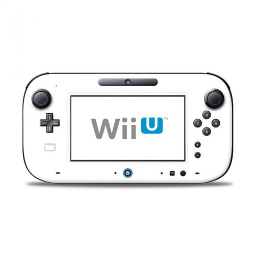 Solid State White Nintendo Wii U Controller Skin