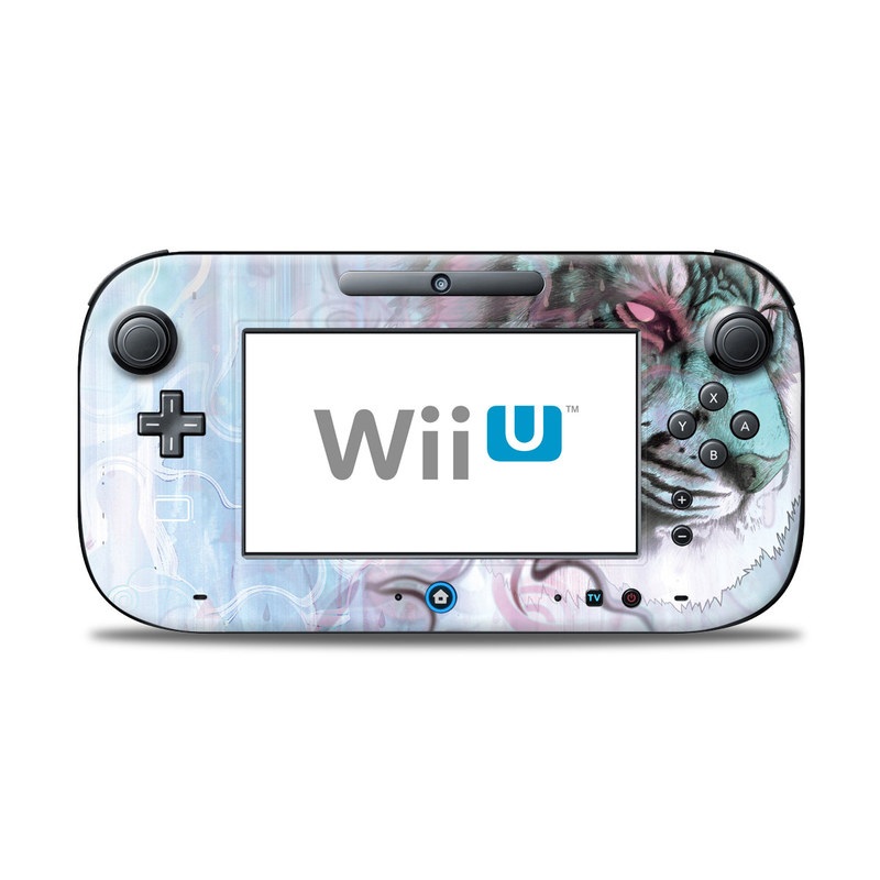 Wii U Controller Skin design of Watercolor paint, Illustration, Art, Visual arts, Drawing, Graphic design, Pattern, Painting, Acrylic paint, Fictional character, with gray, purple, black colors