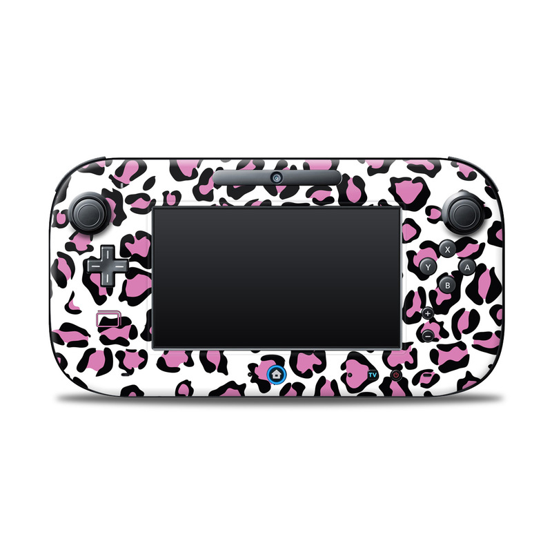 Wii U Controller Skin design of Pink, Pattern, Design, Textile, Magenta, with white, black, gray, purple, red colors