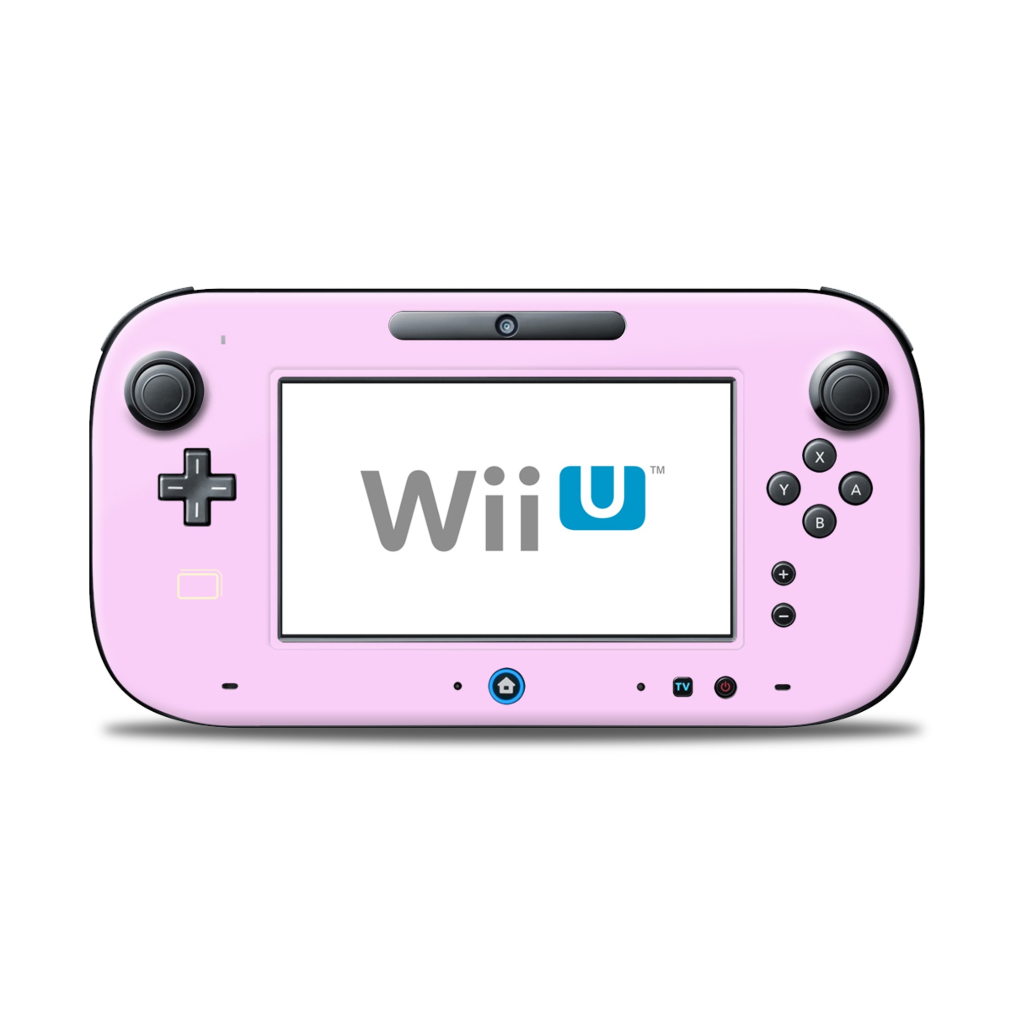 Wii U Controller Skin design, with pink, yellow, blue colors