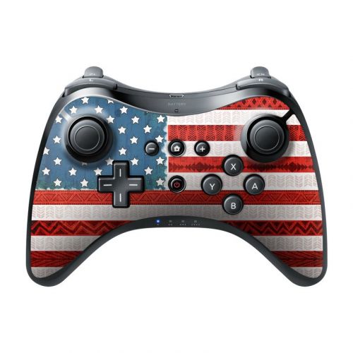 American Tribe Wii U Pro Controller Skin