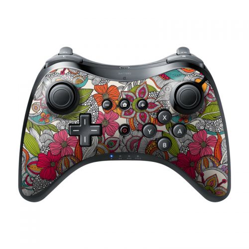 Doodles Color Wii U Pro Controller Skin