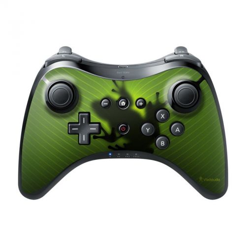 Frog Wii U Pro Controller Skin