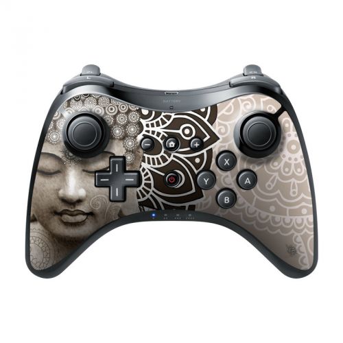 Meditation Mehndi Wii U Pro Controller Skin