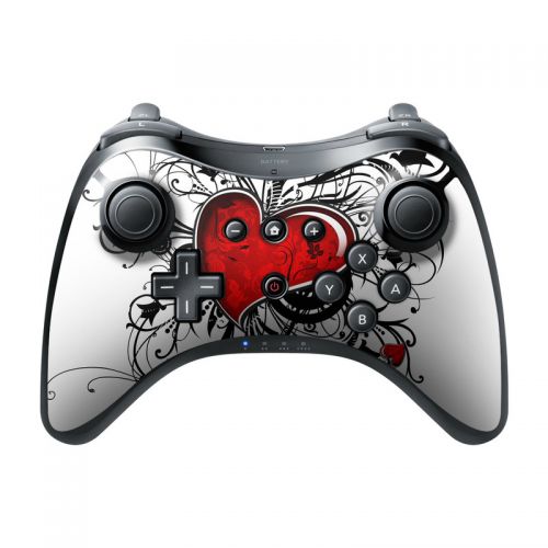 My Heart Wii U Pro Controller Skin