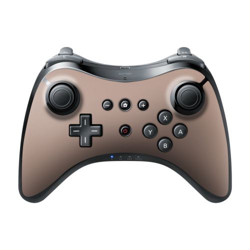 Solid State Rustic Pink Wii U Pro Controller Skin