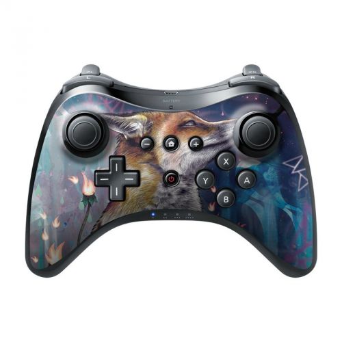 There is a Light Wii U Pro Controller Skin