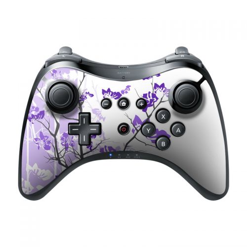 Violet Tranquility Wii U Pro Controller Skin