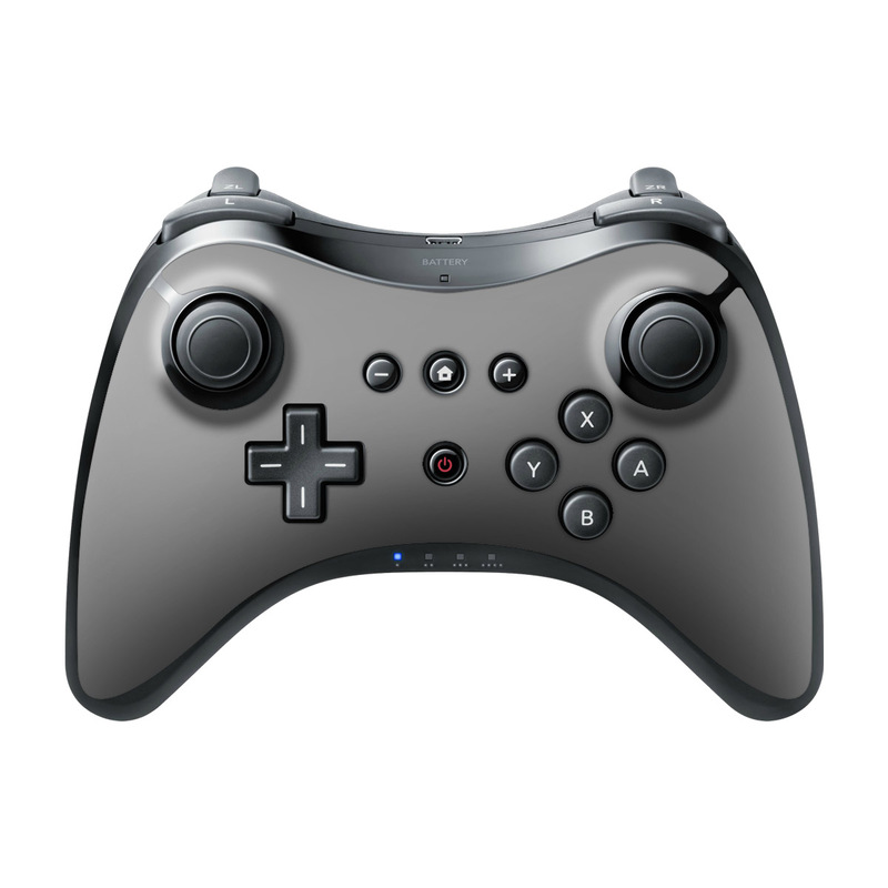 Solid State Grey Wii U Pro Controller Skin iStyles
