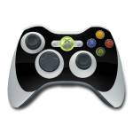 Solid State Black Xbox 360 Controller Skin