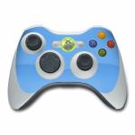 Solid State Blue Xbox 360 Controller Skin