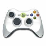 Solid State White Xbox 360 Controller Skin
