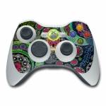 Sugar Skull Paisley Xbox 360 Controller Skin
