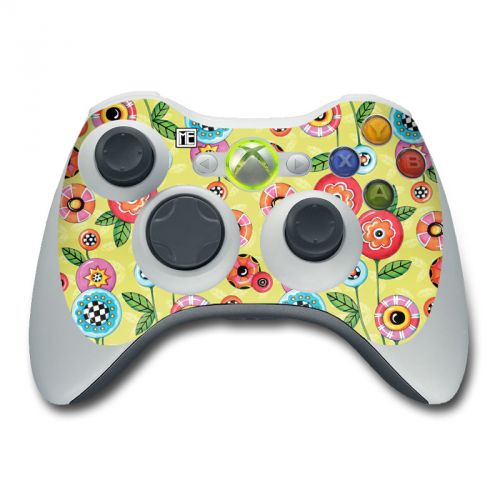 Button Flowers Xbox 360 Controller Skin