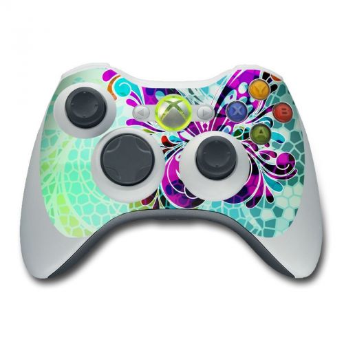 Butterfly Glass Xbox 360 Controller Skin
