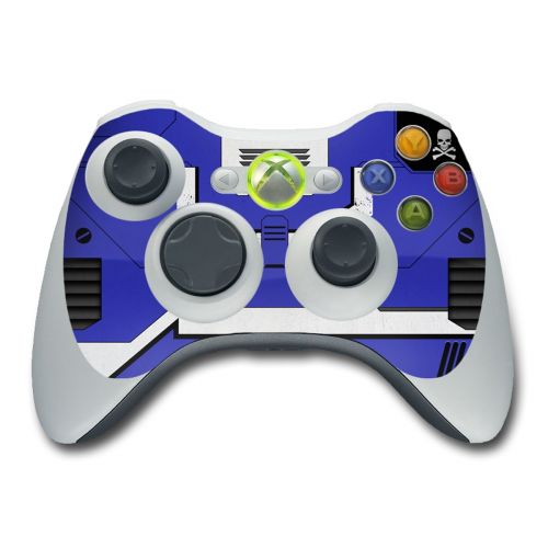 Blue Valkyrie Xbox 360 Controller Skin