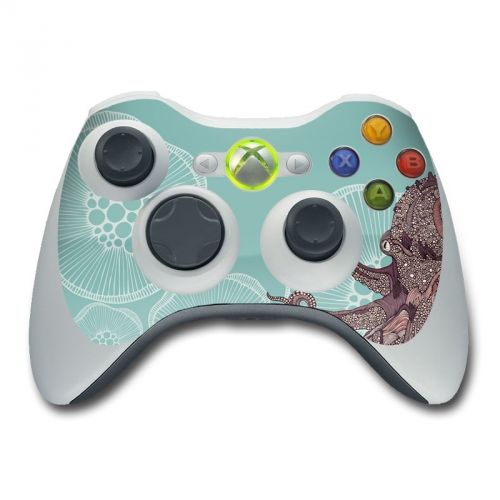 Octopus Bloom Xbox 360 Controller Skin