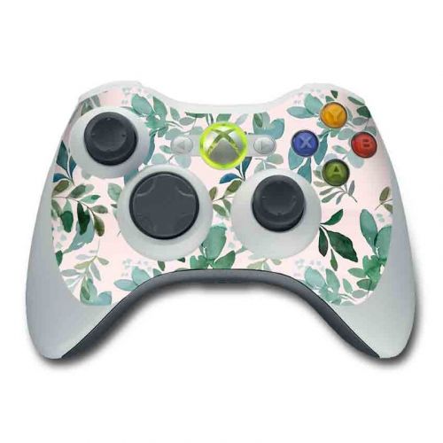 Sage Greenery Xbox 360 Controller Skin
