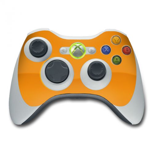 Solid State Orange Xbox 360 Controller Skin