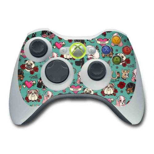 Tattoo Dogs Xbox 360 Controller Skin