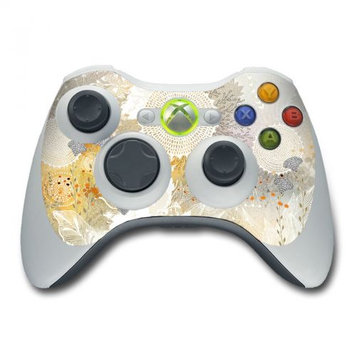 White Velvet Xbox 360 Controller Skin