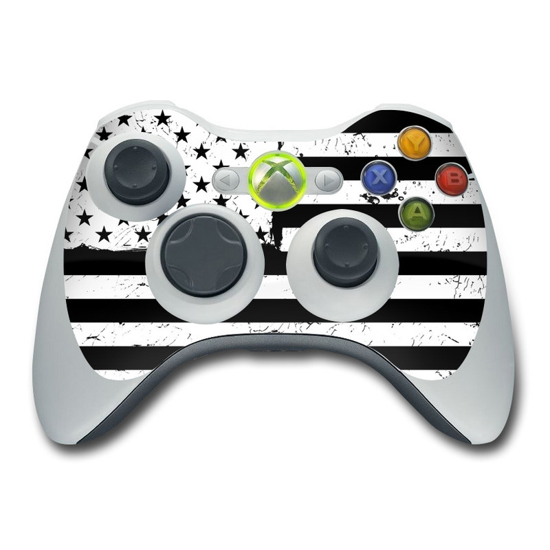 Xbox 360 Controller Skin design of Line, Black-and-white, Text, Monochrome, Pattern, Design, Monochrome photography, Font, Parallel, Style, with white, black colors