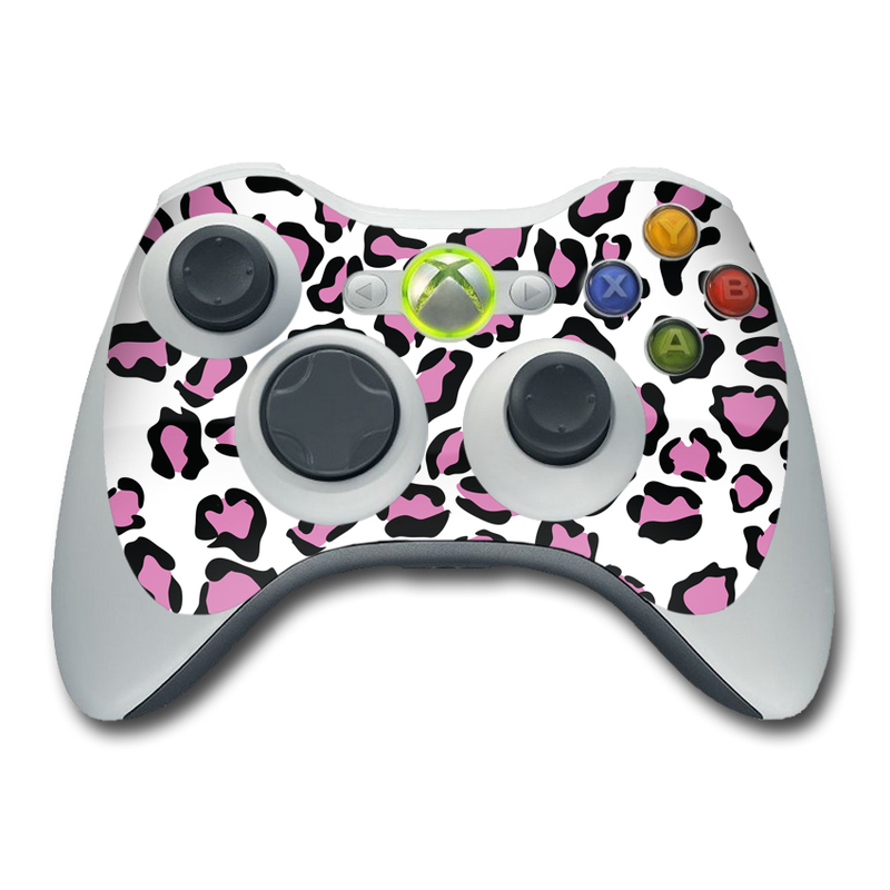 Xbox 360 Controller Skin design of Pink, Pattern, Design, Textile, Magenta, with white, black, gray, purple, red colors
