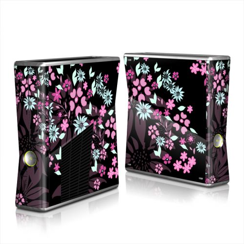 Dark Flowers Xbox 360 S Skin