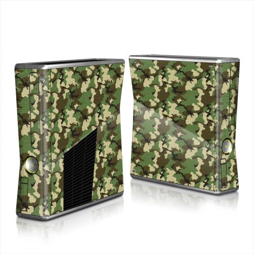 Woodland Camo Xbox 360 S Skin