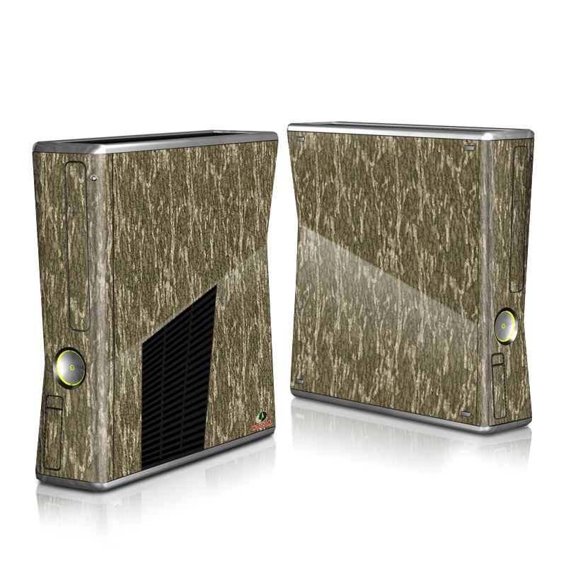 Xbox 360 S Skin design of Grass, Brown, Grass family, Plant, Soil, with black, red, gray colors