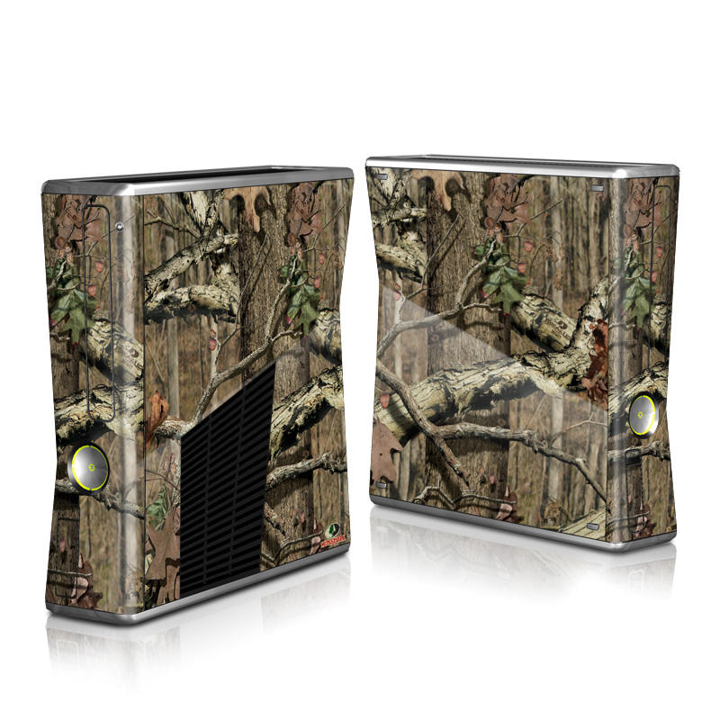 Xbox 360 S Skin design of Tree, Military camouflage, Camouflage, Plant, Woody plant, Trunk, Branch, Design, Adaptation, Pattern, with black, red, green, gray colors