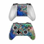 Coral Peacock Xbox One Controller Skin