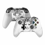 Geisha Sketch Xbox One Controller Skin