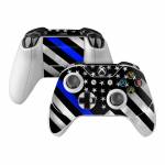 Thin Blue Line Hero Xbox One Controller Skin