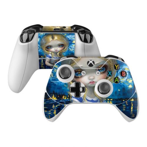 Alice in a Van Gogh Xbox One Controller Skin