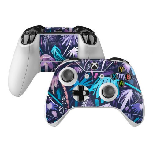 Brushstroke Palms Xbox One Controller Skin