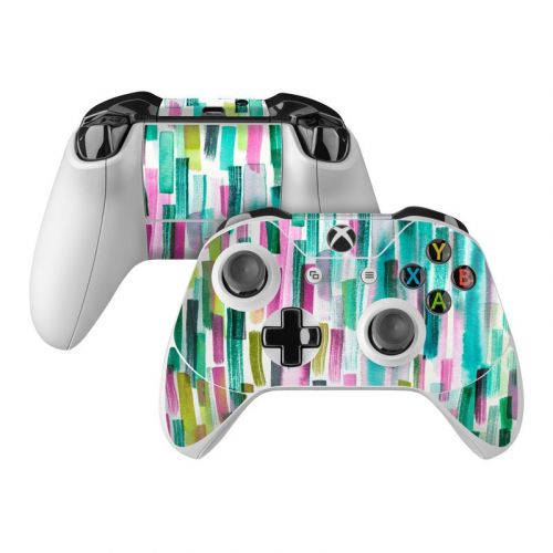 Colorful Brushstrokes Xbox One Controller Skin