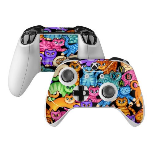 Colorful Kittens Xbox One Controller Skin