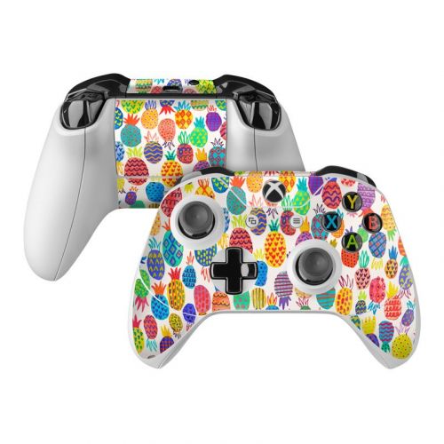 Colorful Pineapples Xbox One Controller Skin