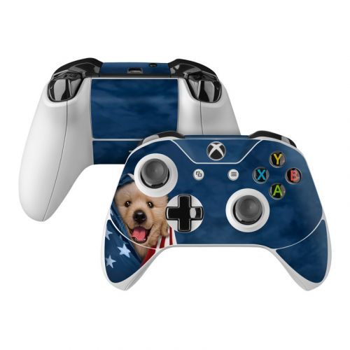 Patriotic Retriever Xbox One Controller Skin