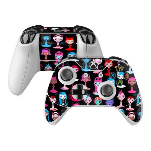 Punky Goth Dollies Xbox One Controller Skin