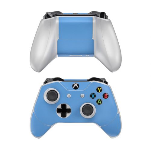 Solid State Blue Xbox One Controller Skin