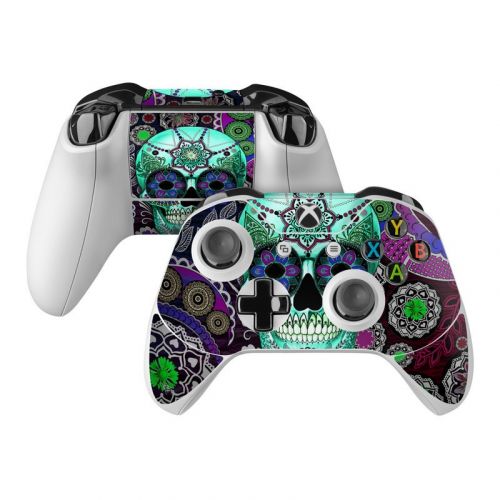Sugar Skull Sombrero Xbox One Controller Skin
