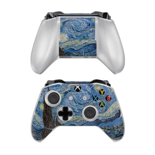 Starry Night Xbox One Controller Skin