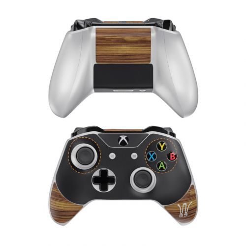 Wooden Gaming System Xbox One Controller Skin
